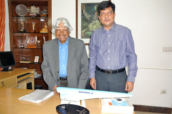 CEO & MD, BrahMos Aerospace meets with India's Missile Man