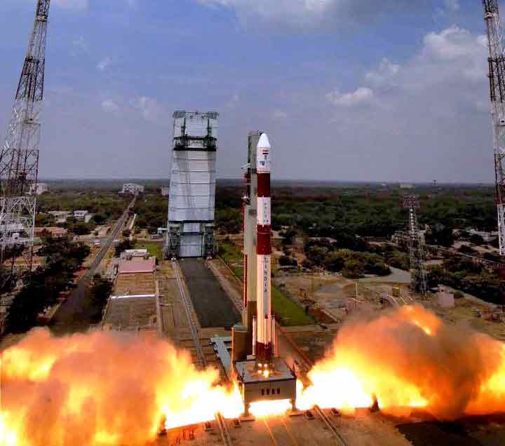 ISRO launches PSLV C-14 carrying Oceansat-2, six nanosats