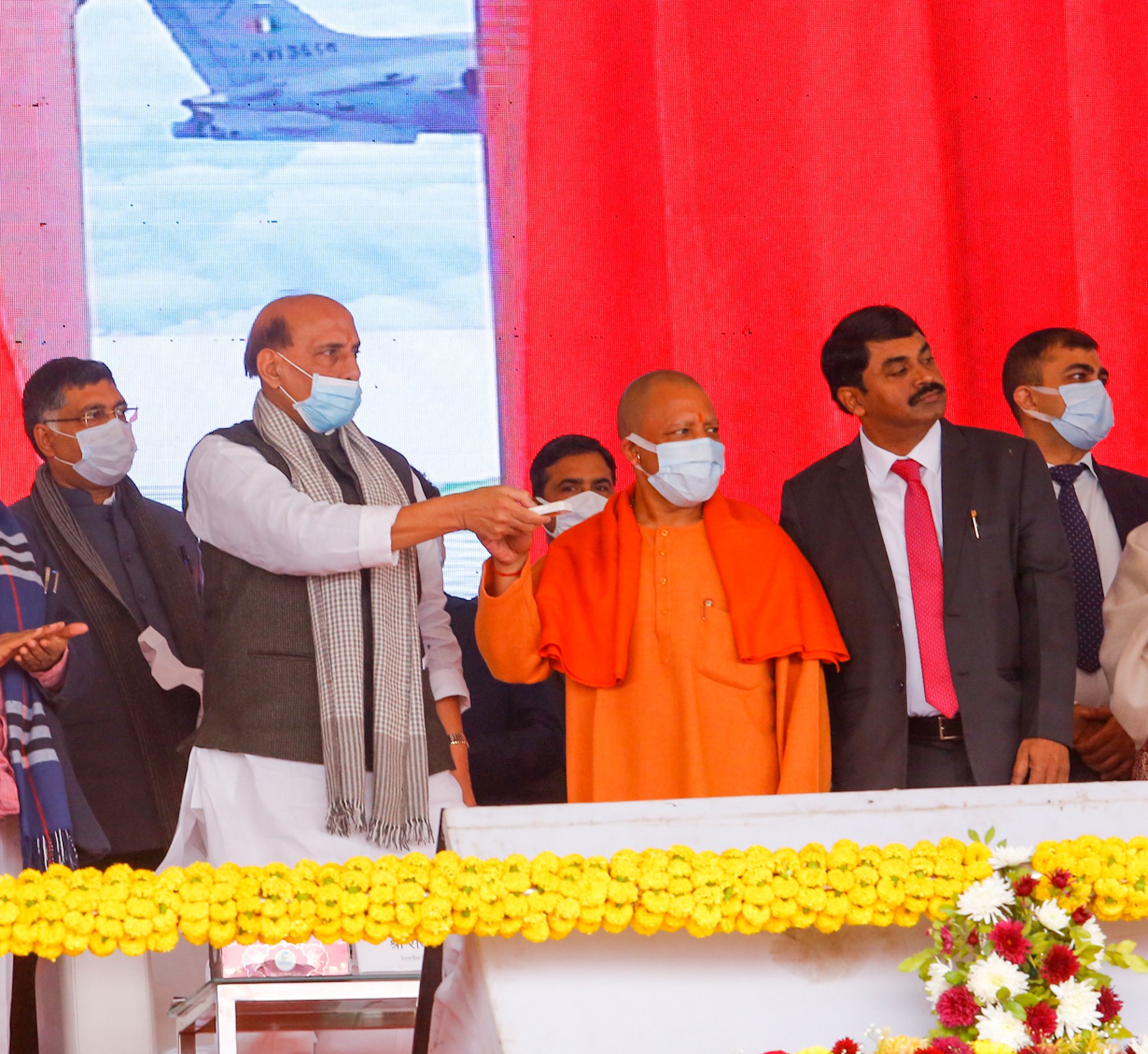 Foundation stone laying ceremony of DTTC & BrahMos Mfg Centre of DRDO